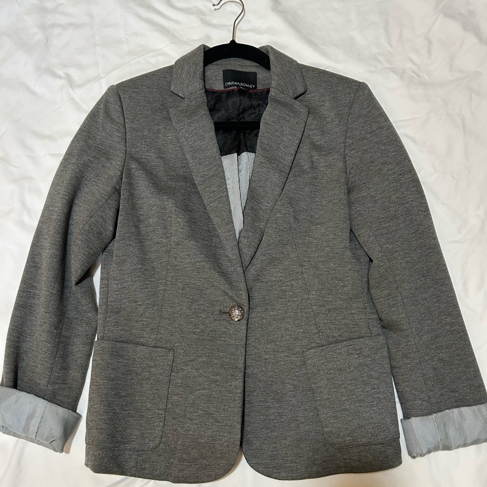 Cynthia Rowley Charcoal Jacket